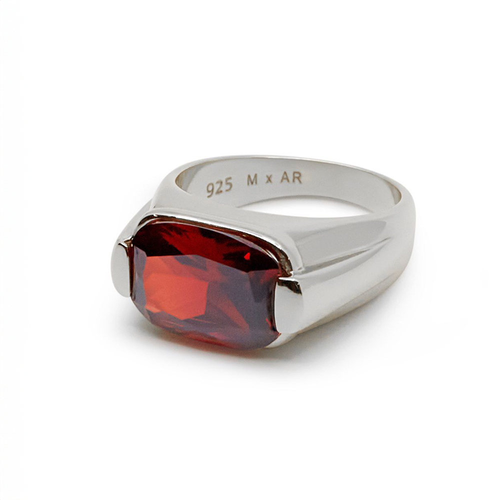 The Freddy Ruby Ring (Alexander Roth x The M Jewelers) | Gold Vermeil & Sterling Silver