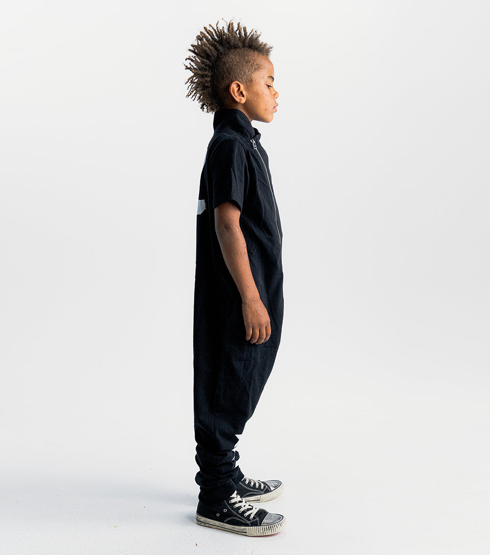 Unisex | Smirk Overall | Black