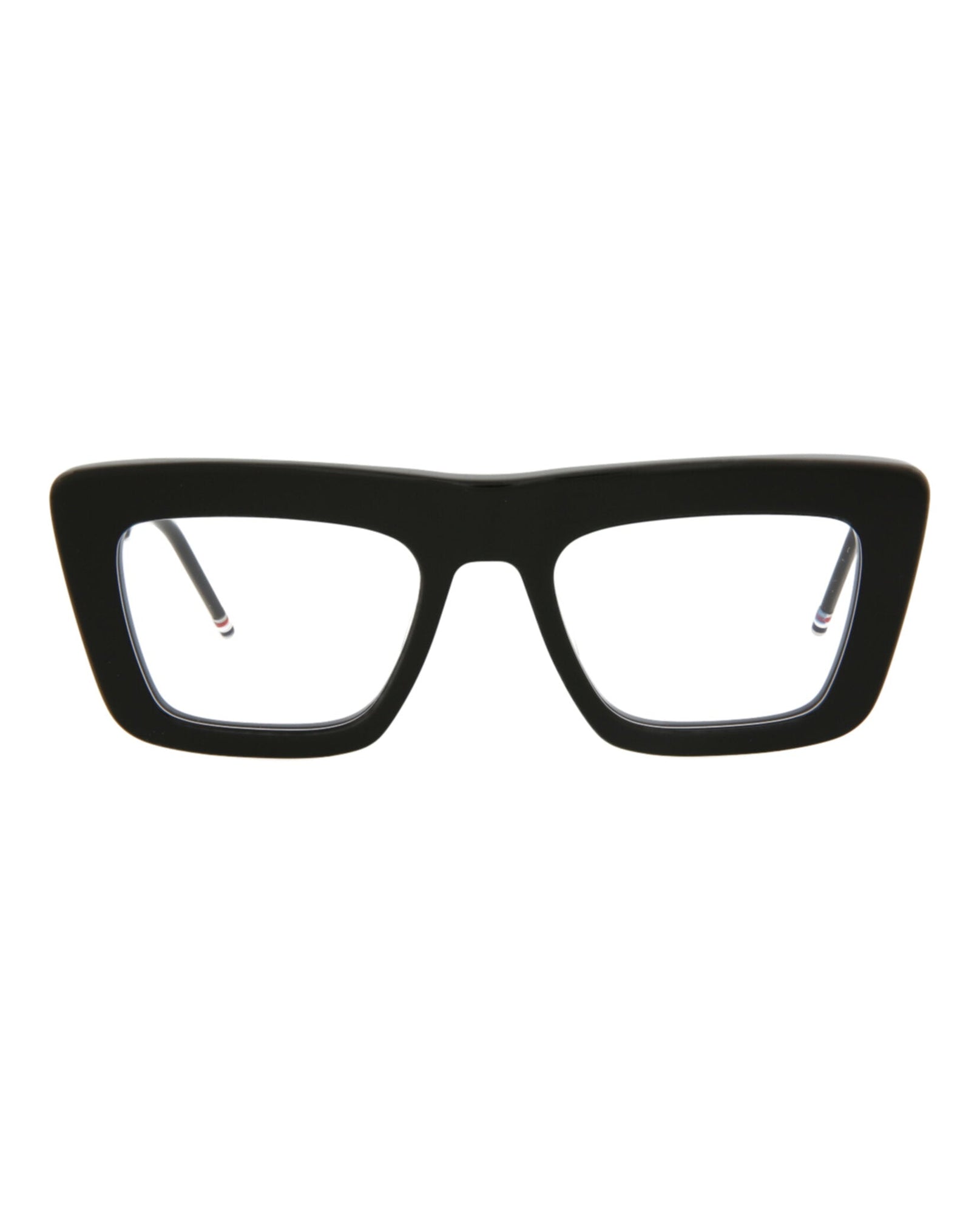 Thom Browne Square Acetate Optical Frames | Grey Multi