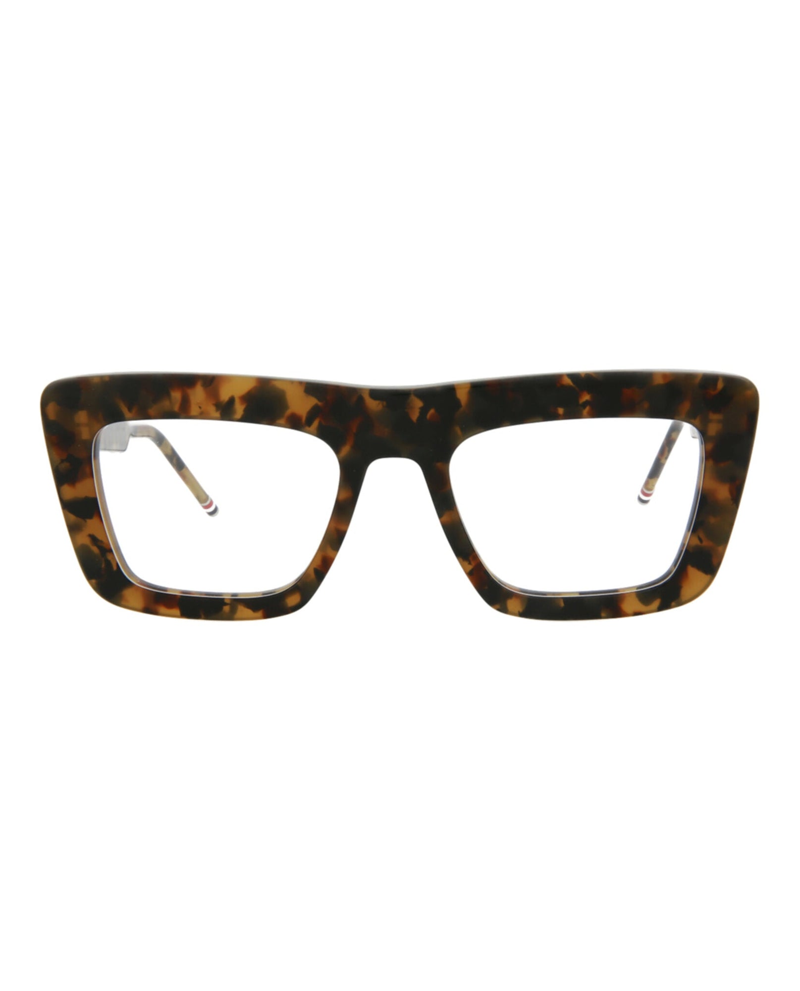 Thom Browne Square Acetate Optical Frames | Navy Multi