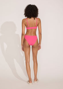 The Rachel Ribbed Bikini Top - Solid & Striped