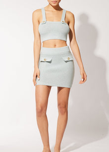 The Ronnie Mini Skirt - Solid & Striped