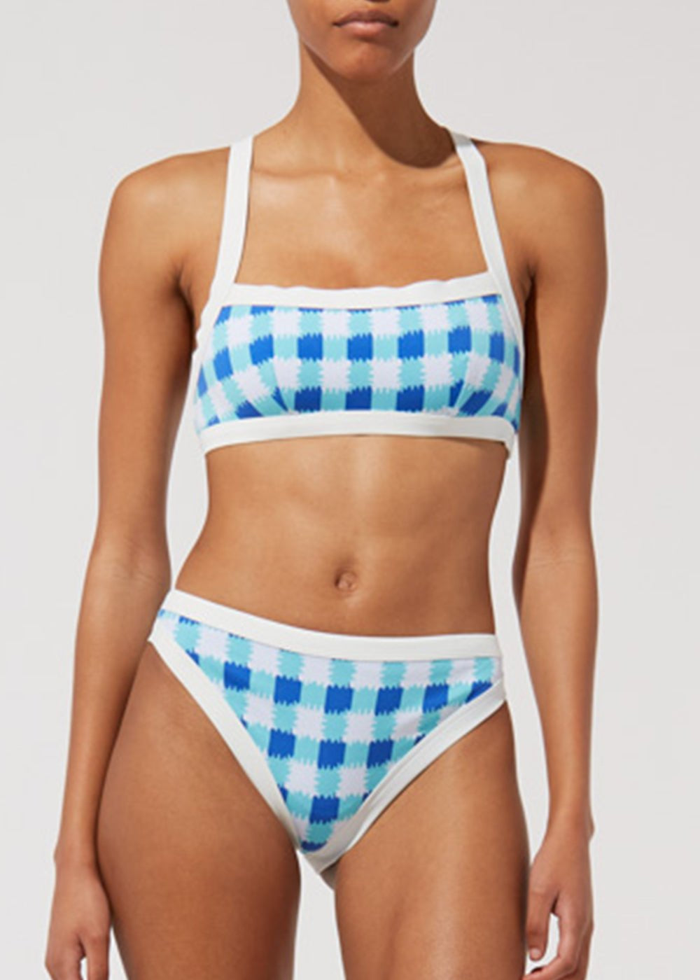 The Scottie Top - Solid & Striped