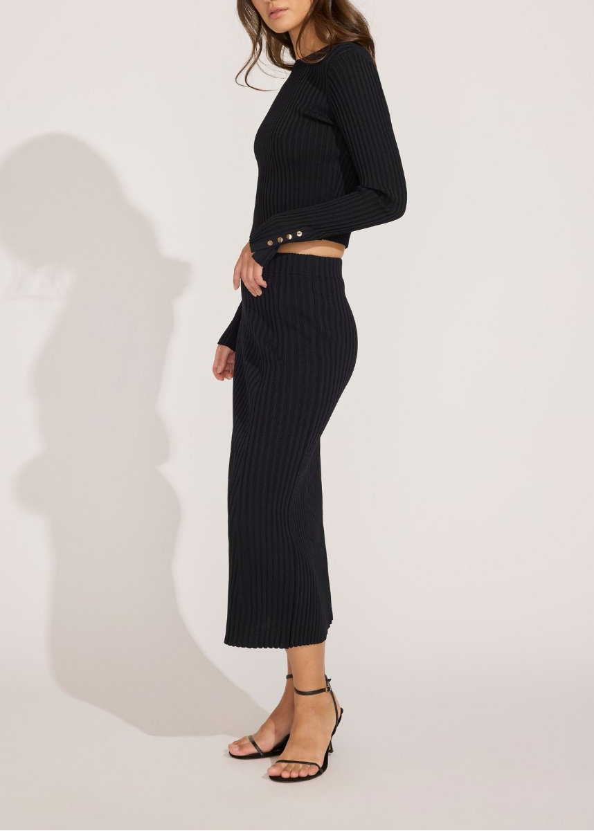 Womens | The Yvette Skirt | Blackout