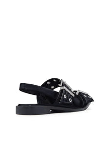 Therapy Matilda Patent Pointed Flats | Black