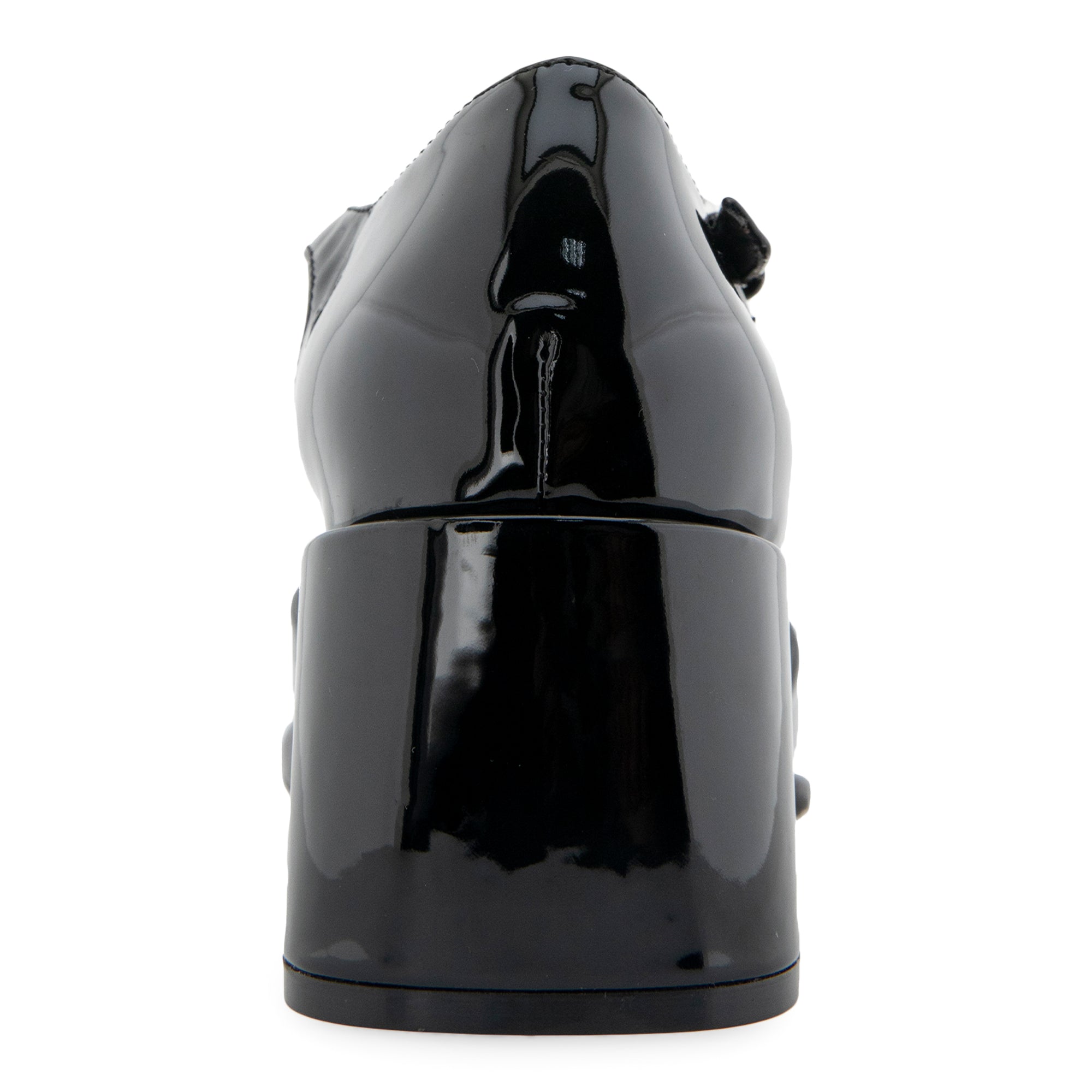 Alma | Black Patent Faux Leather