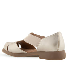 4Give Casual Fisherman | Soft Gold Faux Metallic Nappa/Elastane