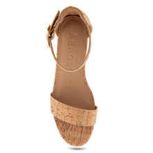 Willis Sandal Wedge | Natural Cork