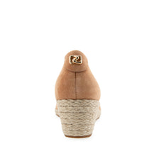 Roma Dress Wedge | Tan Suede