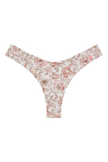 Added Coverage Lulu Zig Zag Stitch Bikini Bottom | Venecia Floral