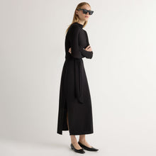 Jess | Vero Long-Sleeve Tie-Front Dress in Size Small