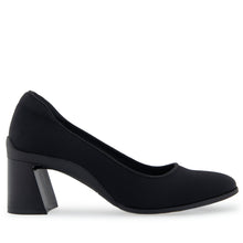 Casta Dress Pump | Black Stretch Gaberdine