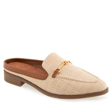 Erik Tailored Mule | Natural/Tan Raffia
