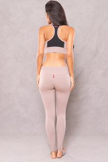 Women | Scoop Neck Mesh Back Racer Bra | Woodsmoke