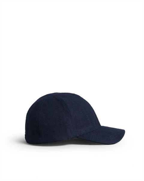 Men | Wool Baseball Cap | Navy