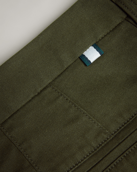 Men | Chino Short | Green Red