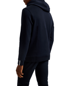 Men | Drotow Long Sleeve Regular Branded Hood | Navy