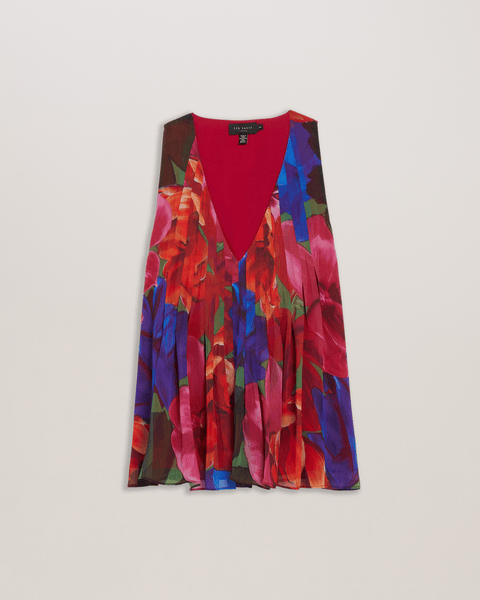 Women | Organza Tropical Bloom V | Multicolor (V2)