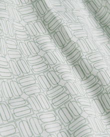 Men | Line Geo Print Shirt | Light Pastel Green
