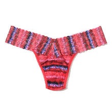 Signature Lace Low Rise Thong | Dip Dye