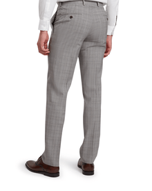Men | Classic Wool Suit Trouser | Light Pastel Grey (V3)