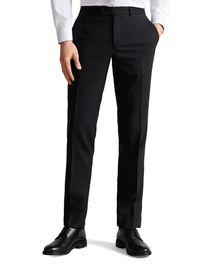 Men | Classic Wool Suit Trouser | Black