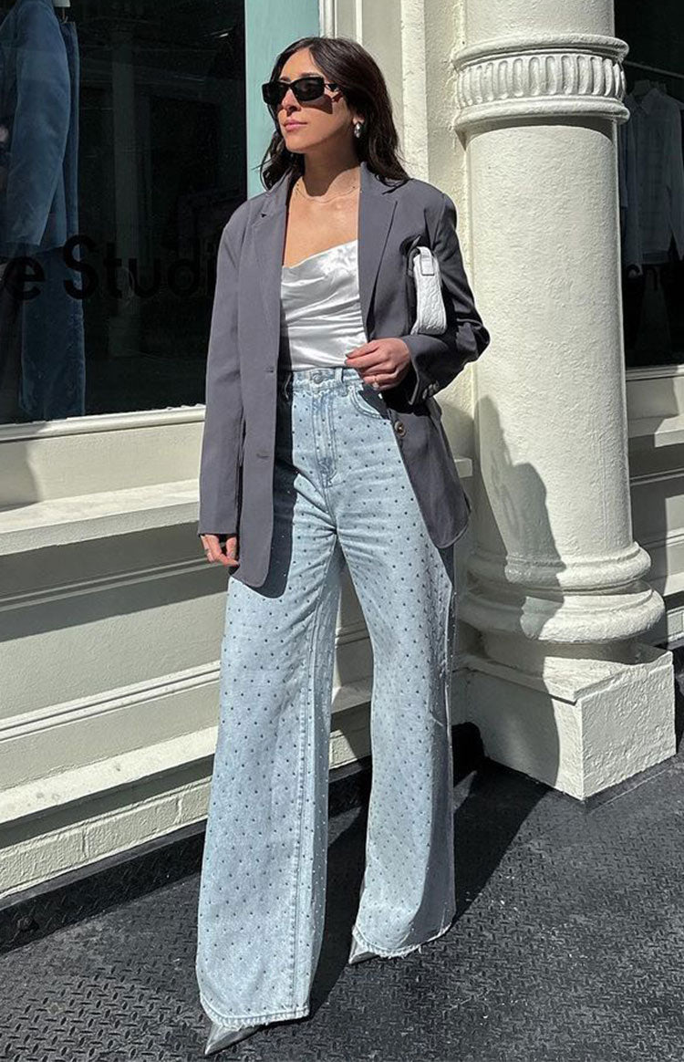 Wendy Blazer | Charcoal