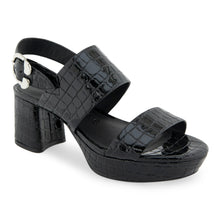 Camera | Black Croco Faux Leather