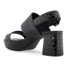 Camera | Black Croco Faux Leather