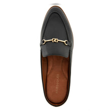 Erik Tailored Mule | Black Faux Leather