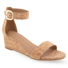 Willis Sandal Wedge | Natural Cork