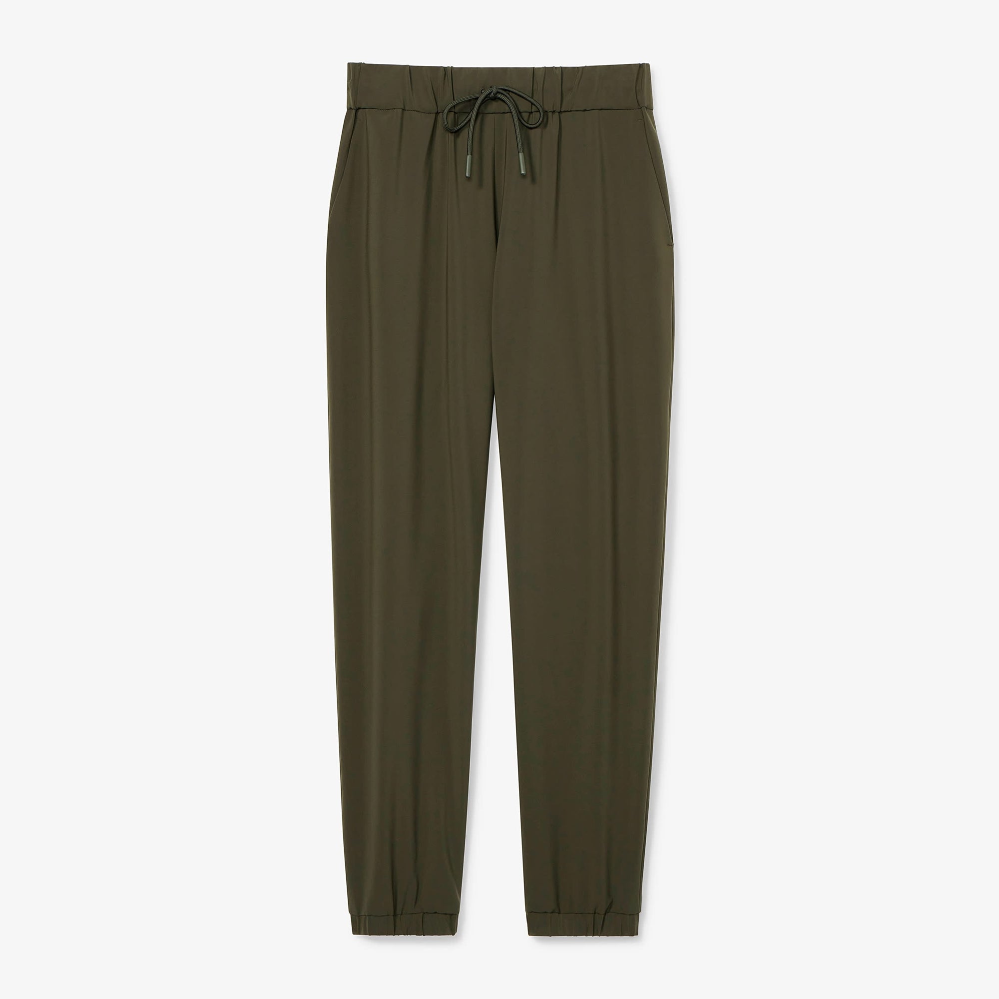 Packshot image of the Delaney Jogger—OrigamiTech in Olive